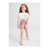 Mayoral Girls Blush Pink Shorts